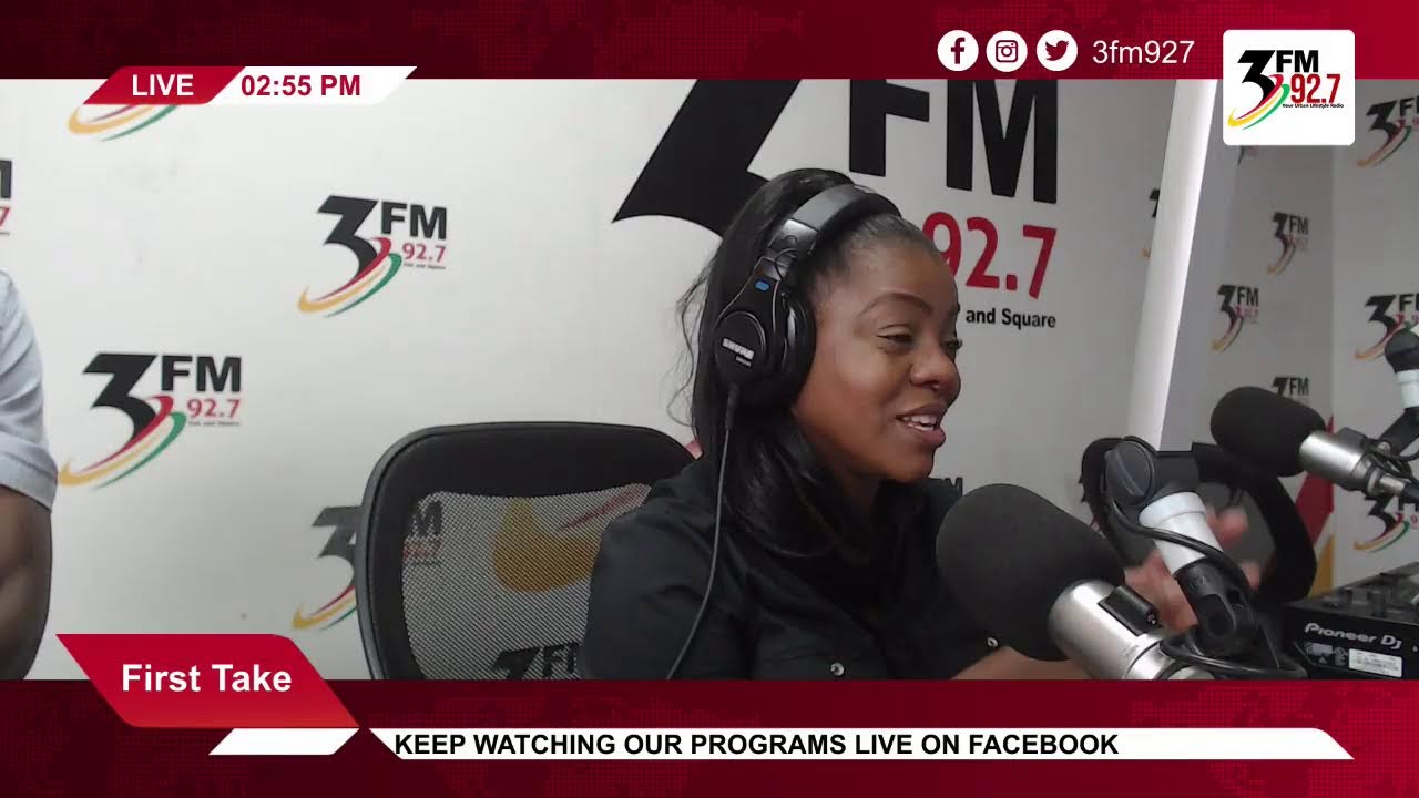 Your news analysis show, First Take is live with Dzifa Bampoh on 3FM 92.7 (21-04-22)