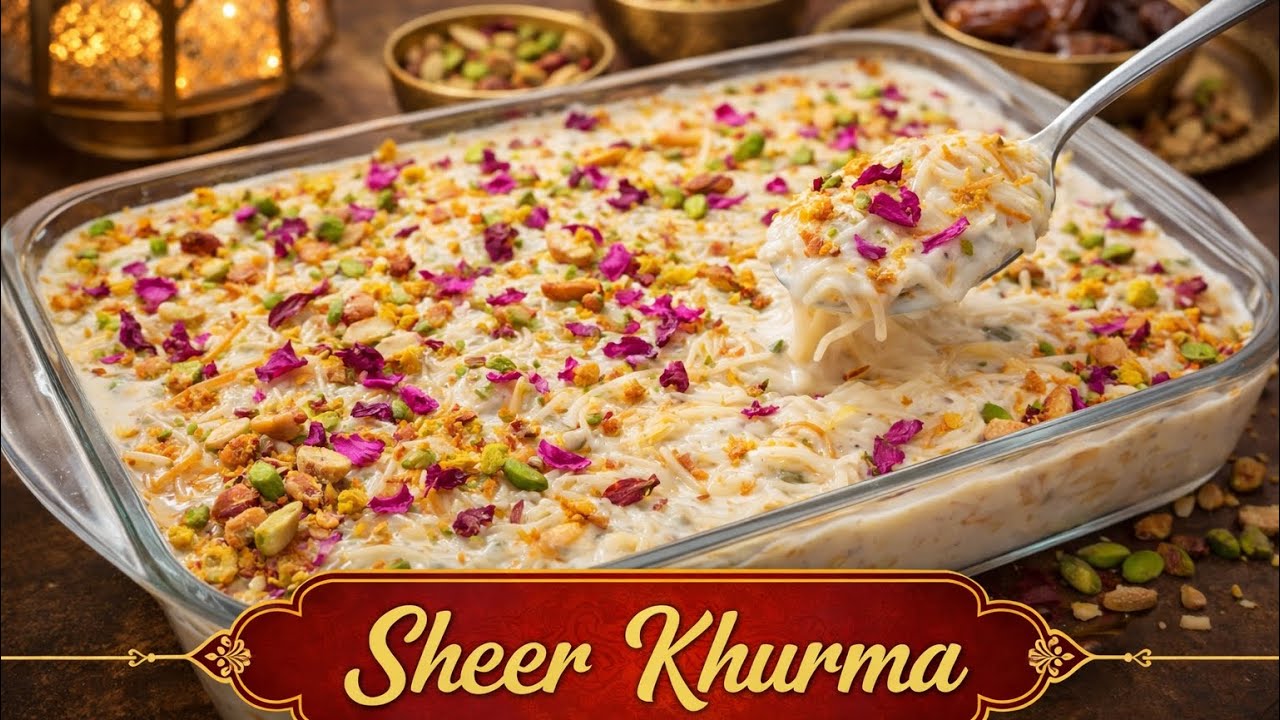 Eid Special Sheer Khurma Recipe | Authentic Seviyan Dessert at Home 