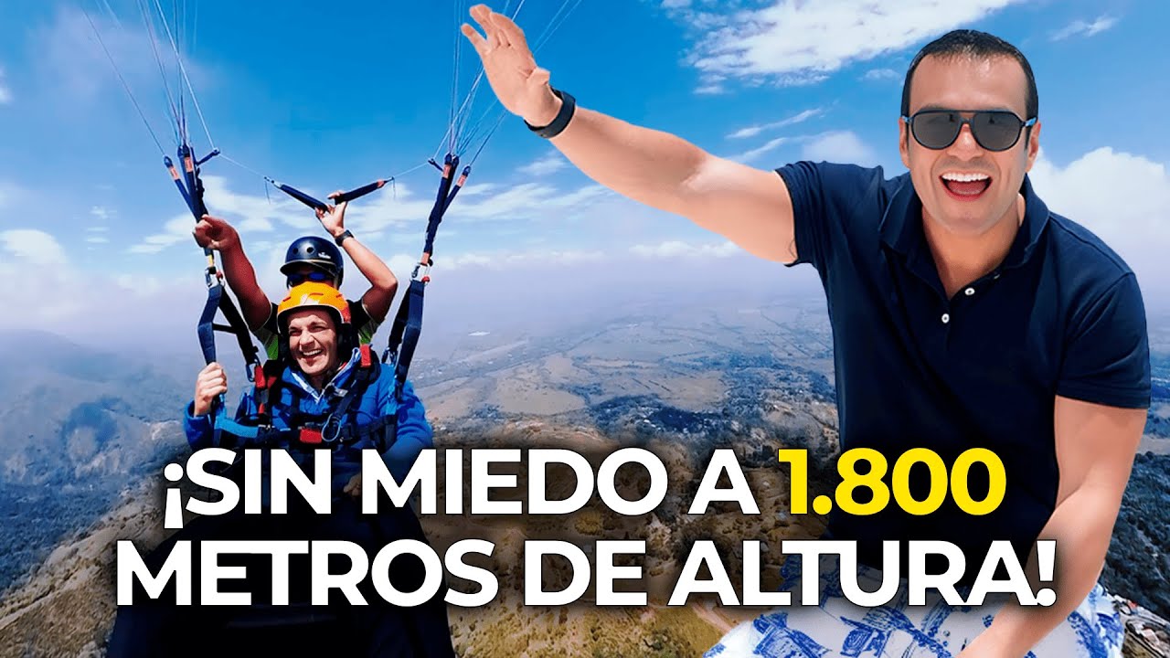 ¡ME TIRE EN PARAPENTE! Una aventura a 10.000 metros de altura ¿Te atreverías? | Juan Diego Alvira