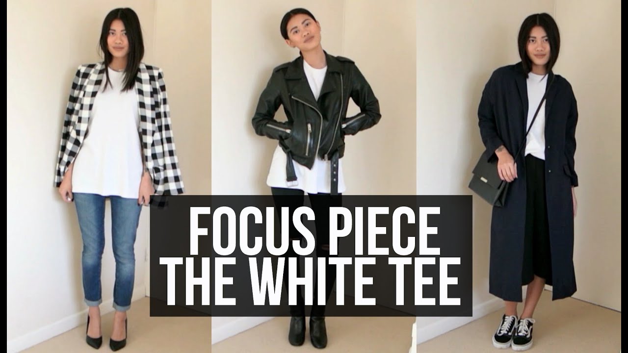 FOCUS PIECE: THE WHITE TEE | IDRESSMYSELFF
