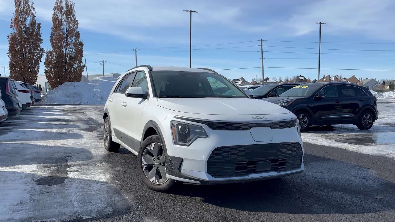 Kia Niro EV Wind+ 2025📍 Barnabé Kia💰 47 249 $ + taxes⚡ 100 % électrique🧭 Navigation