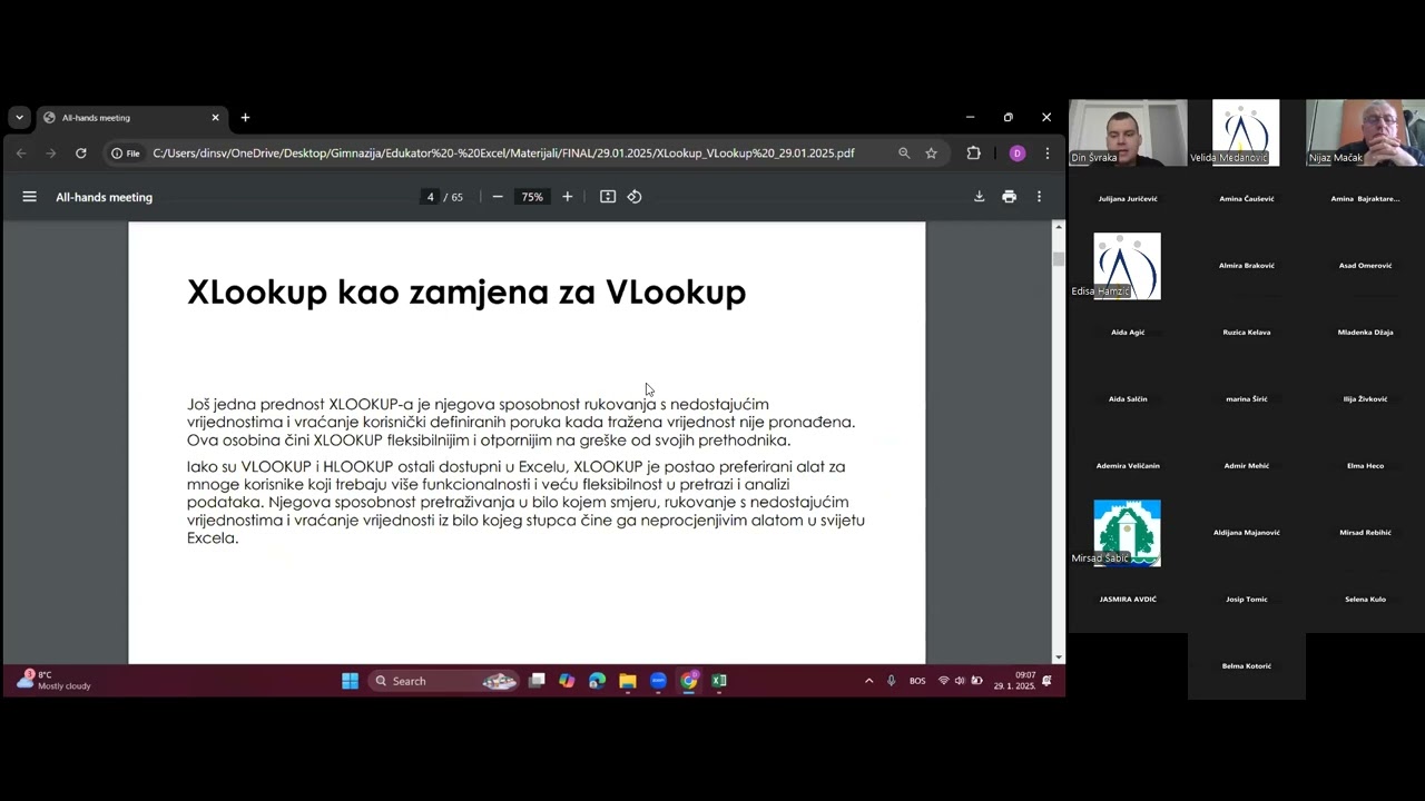 Kompletan vodič kroz excel - XLookup/Vlook