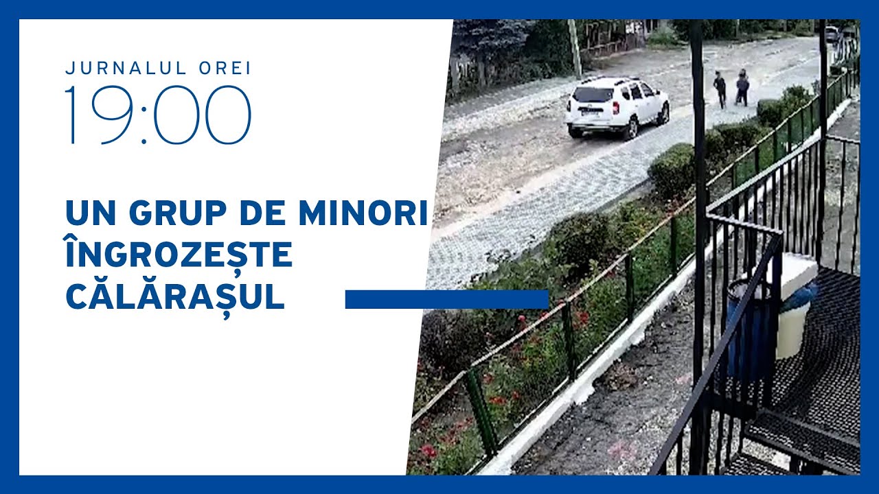 Un grup de minori cu vârste cuprinse între opt și 12 ani îi terorizează pe locuitorii din Călărași