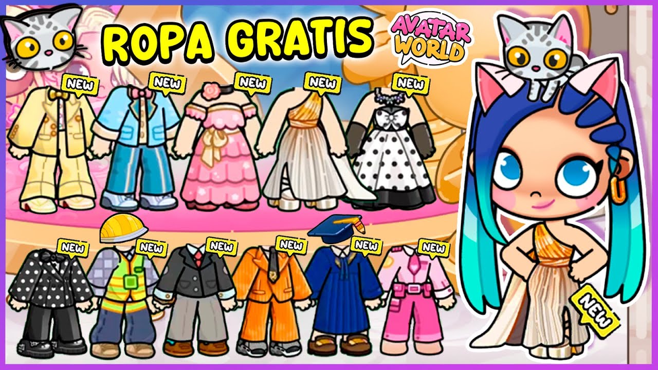 👗✨ ¡TODOS los SECRETOS para CONSEGUIR ROPA EXCLUSIVA GRATIS en Avatar World! | PARTE 1