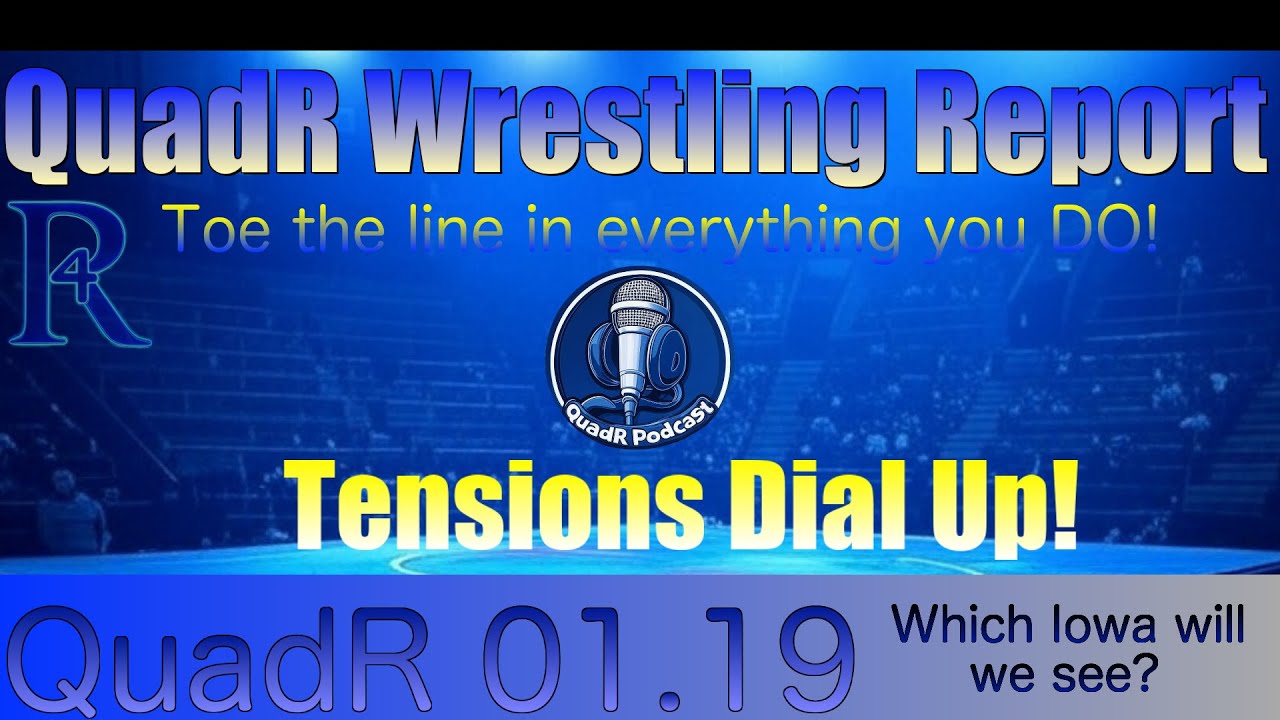 NCAA RAF 06 Social | QuadR Wrestling Report 01.19