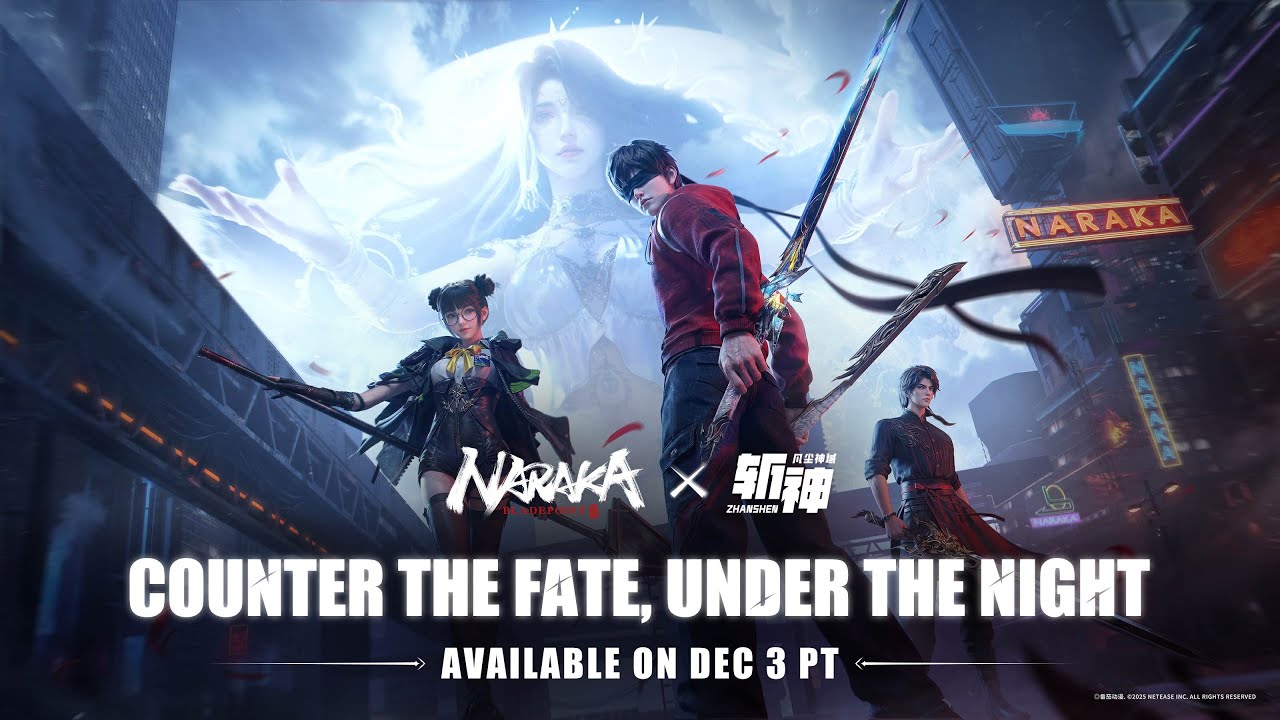 NARAKA: BLADEPOINT x UNDER THE NIGHT(ZHANSHEN) | New Collaboration