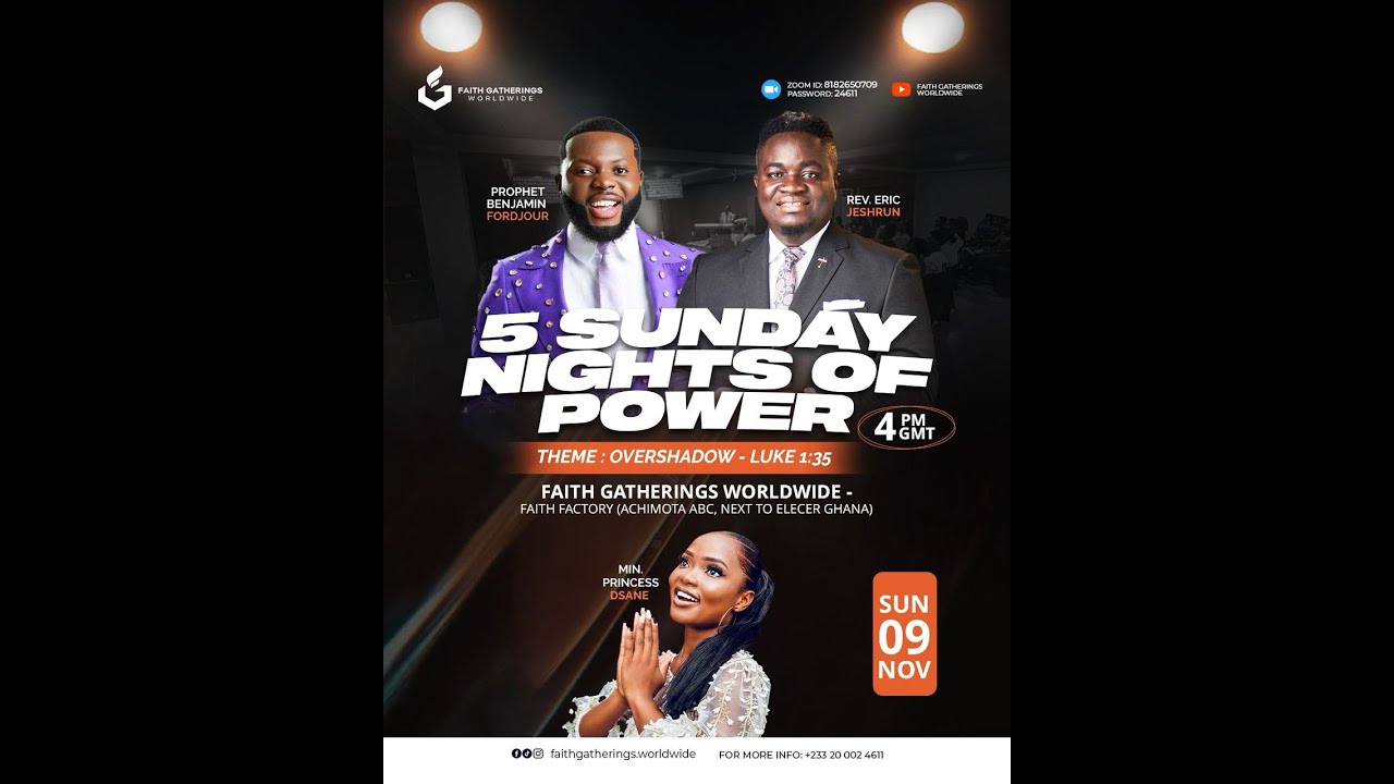 Night of Power 2.0 W/ Rev. Eric Jeshrun and Prophet Benjamin Fordjour