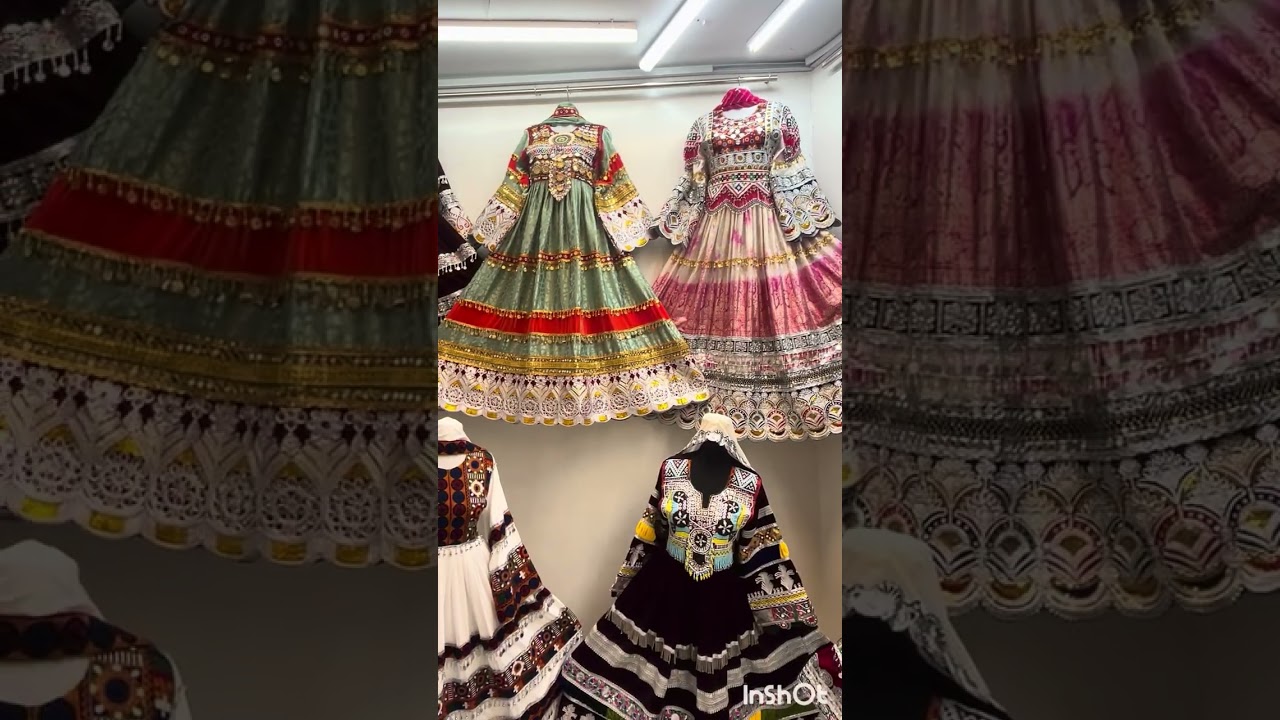 Traditional hand-embroidered clothes