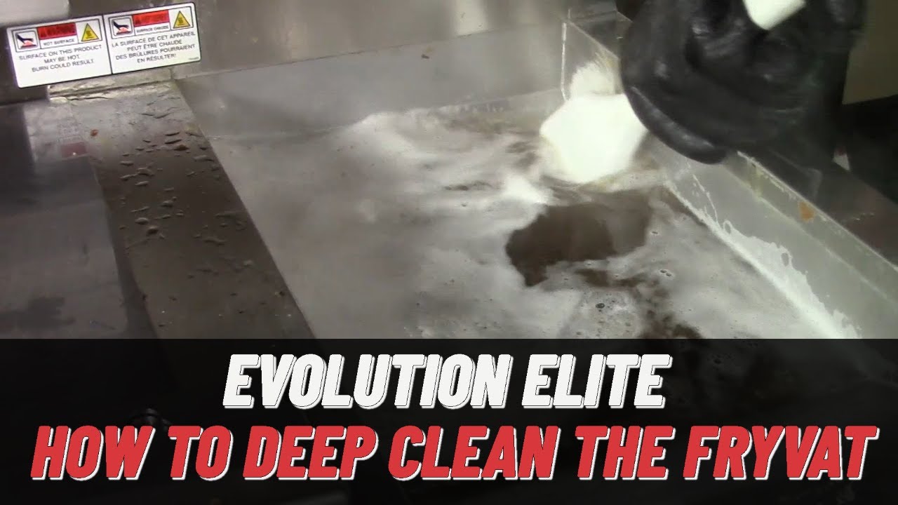 How to Deep Clean the Fryvat - Henny Penny Evolution Elite Fryers