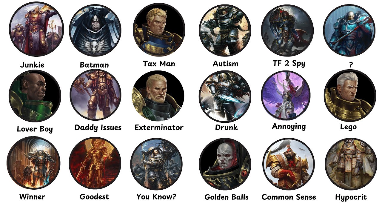 What you Primarch Says About you - Warhammer 40k Lore