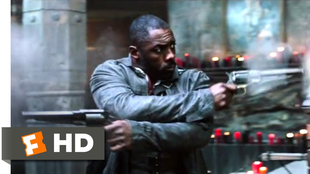 The Dark Tower (2017) - The Dixie Pig Shootout Scene (9/10) | Movieclips