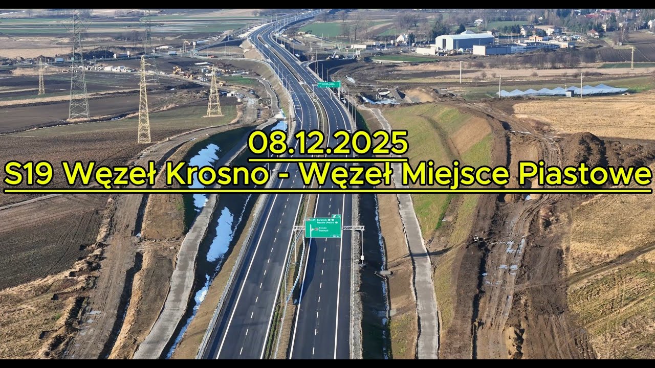 Budowa S19 Węzeł Krosno(Iskrzynia)-Węzeł Miejsce Piastowe