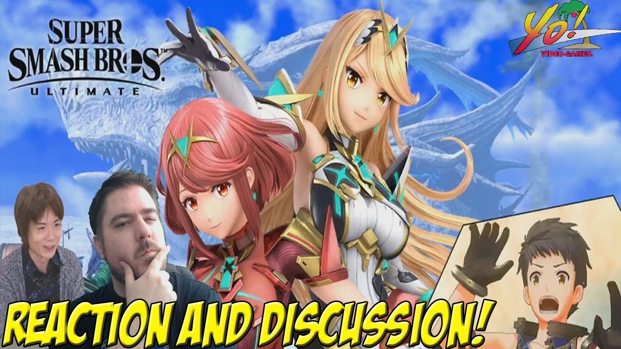 Mr. Sakurai Presents Pyra & Mythra! Reaction and Discussion! - YoVideogames