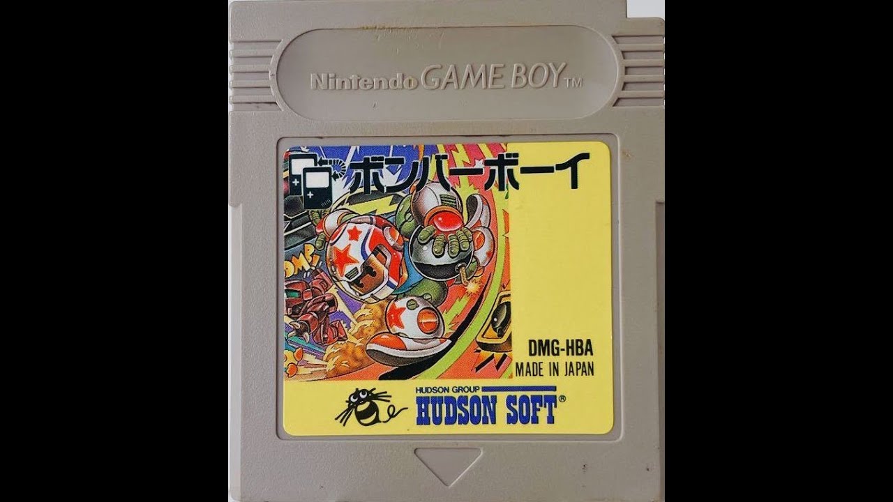 [実況]「ボンバーボーイ（GB）」実機でプレイ！