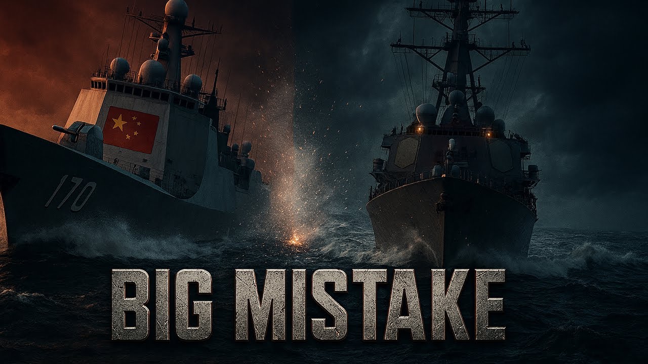 Chinese Ship CHALLENGED the WRONG US Navy Destroyer &ndash; BIG MISTAKE