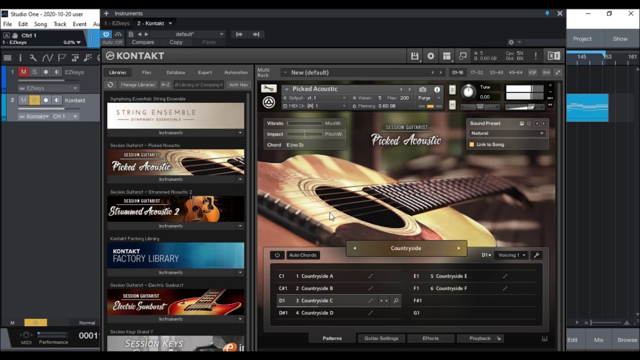 Native Instrument - Session Guitarist Picked Acoustic + Ezkeys + Superior Drummer 3