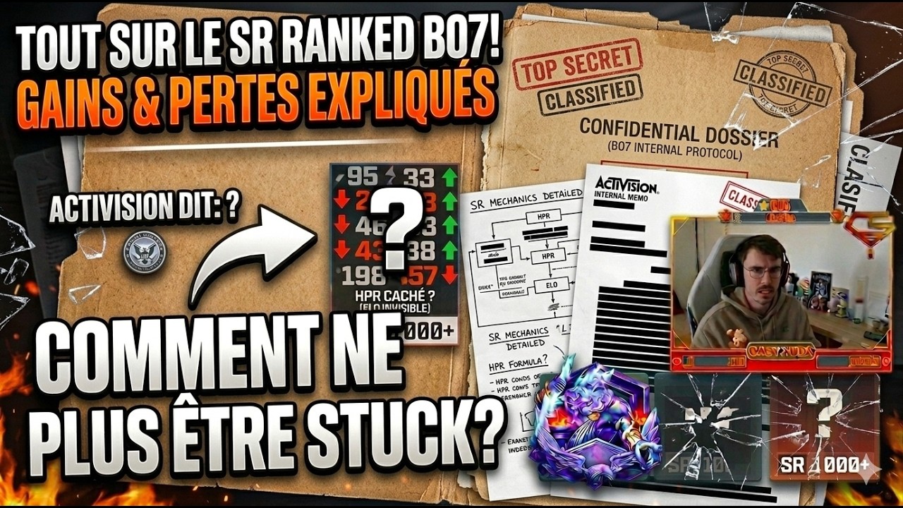 CE QUE PERSONNE NE SAIT SUR LE CALCUL DE SR EN RANKED SUR BO7 ! POURQUOI VOUS ÊTES STUCK !