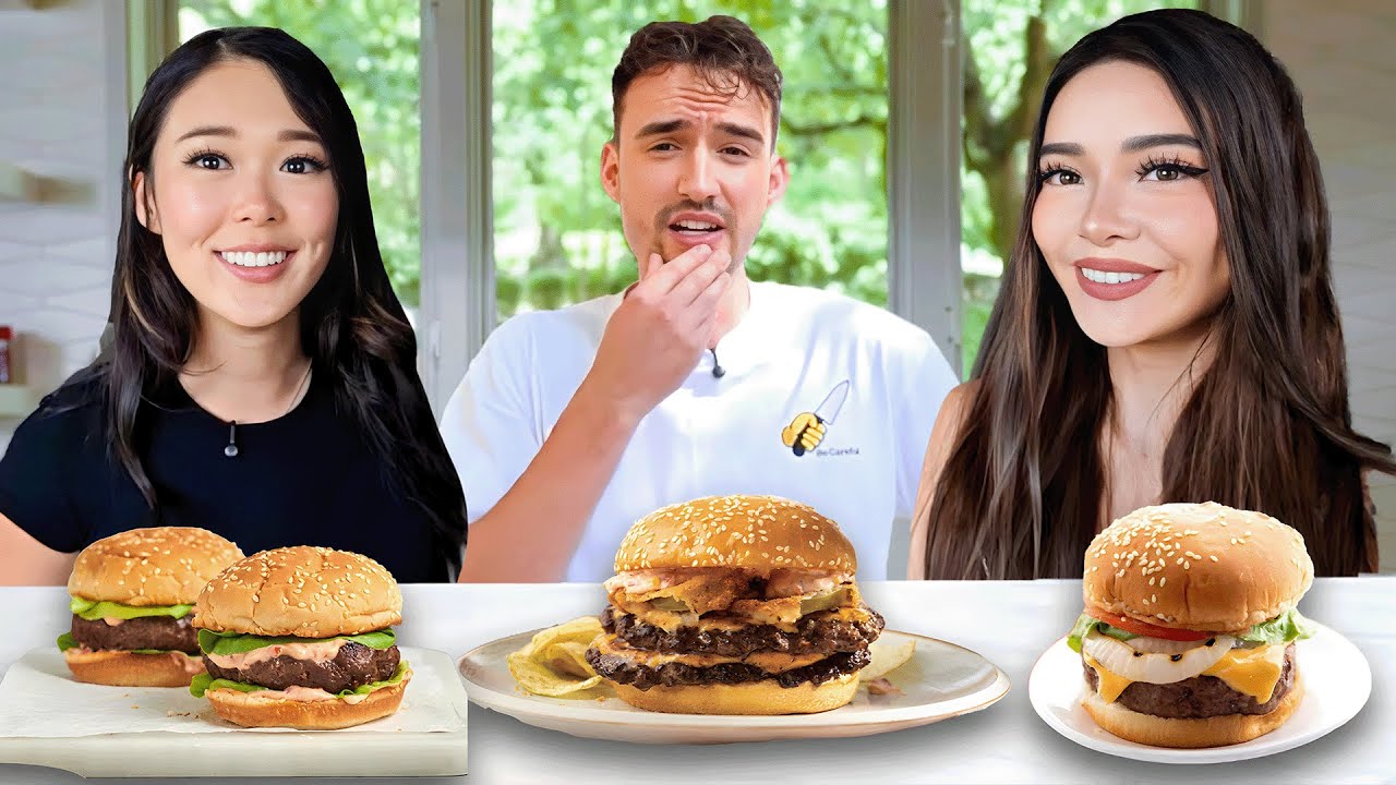 I Did A Burger Cook-off w/ ExtraEmily & MisterArther!