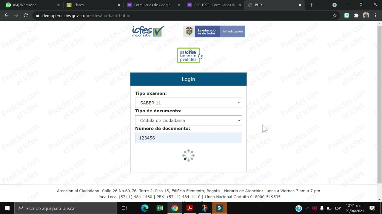 PREICFES DEL ICFES 2025