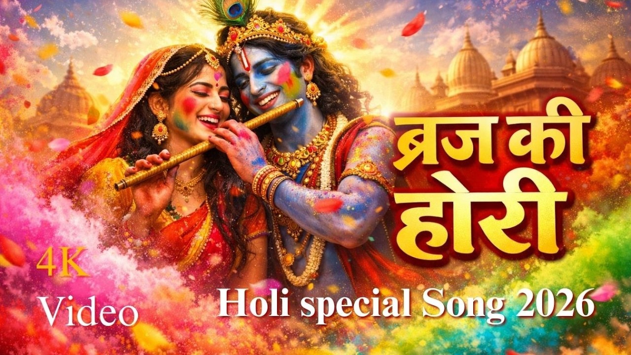 Braj Ki Hori: Radha Krishna Holi Song 2026 | राधा कृष्ण होली गीत | New Holi Song | Holi Special Song