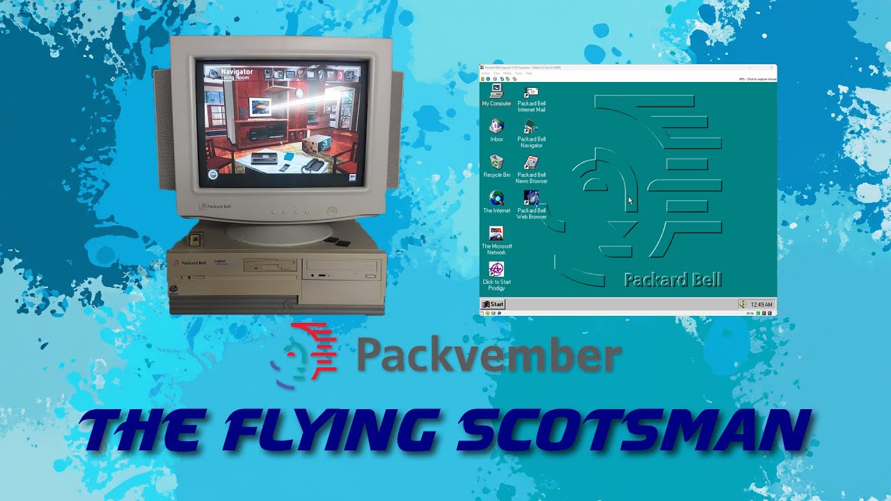 Building a virtual Packard Bell Legend 1510 Supreme in 86Box #Packvember