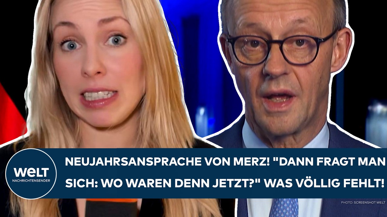 MERZ: Neujahrsansprache vom Kanzler! 