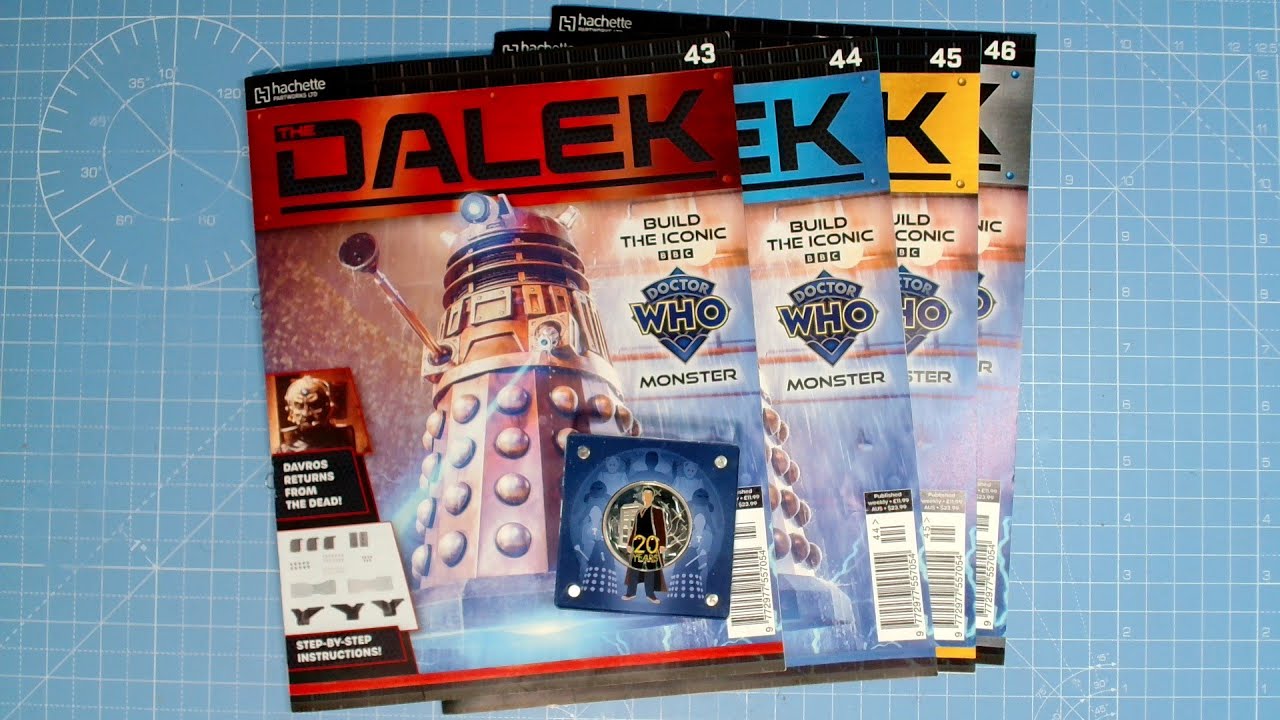 Hachette Build The Time War Dalek, уровни 43–46