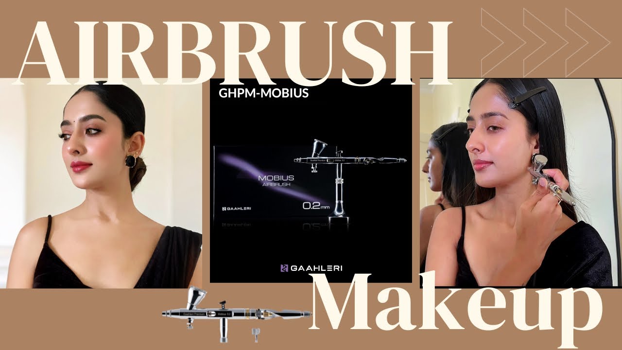 Airbrush Makeup🖤 Malayalam Vlog| Makeup Tutorial #makeuptutorial