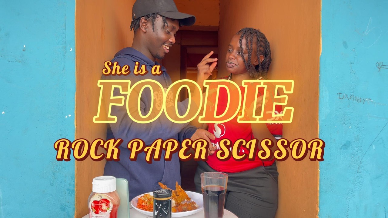 ROCK, PAPER, SCISSORS FOOD CHALLENGE
