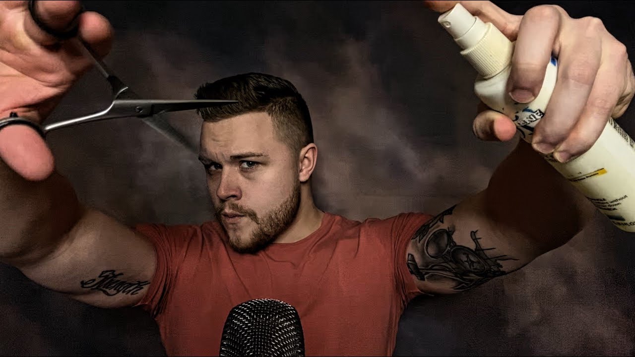 ASMR ULTRA Fast Haircut For Maximum Tingles - 60fps (No Talking)
