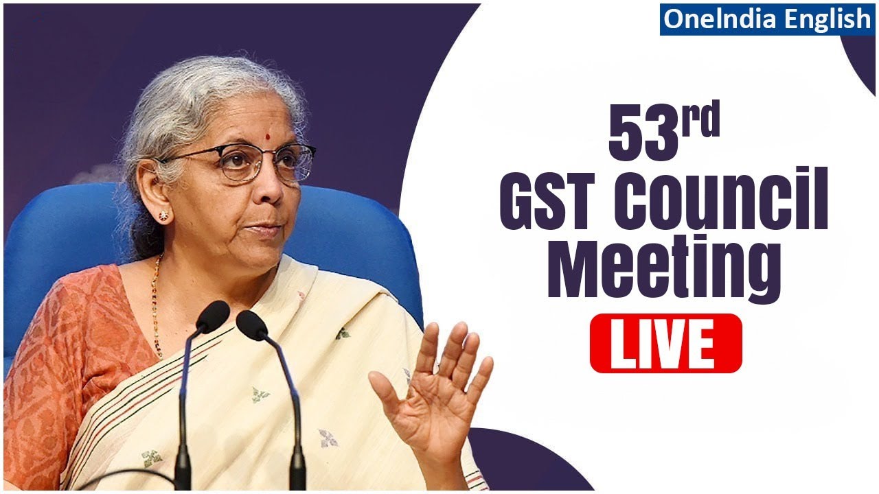 GST Council Meeting LIVE: Biggest Outcomes Announced By FM Nirmala Sitharaman