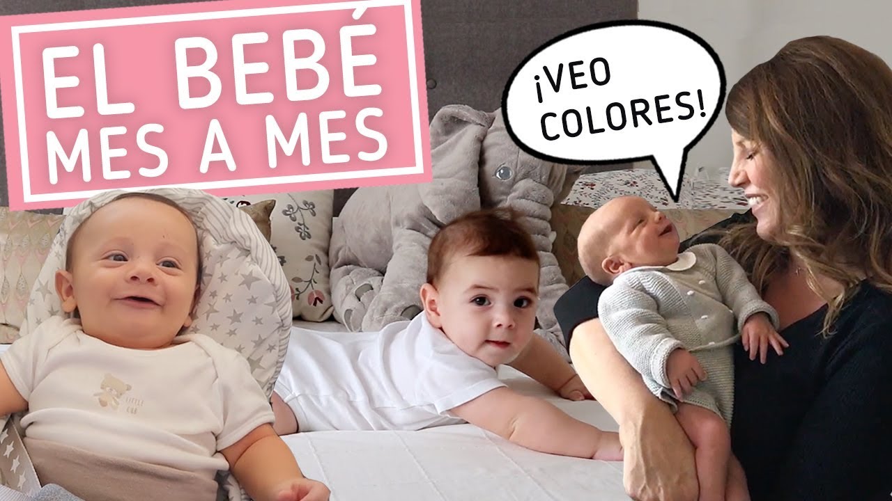 Desarrollo del bebé mes a mes