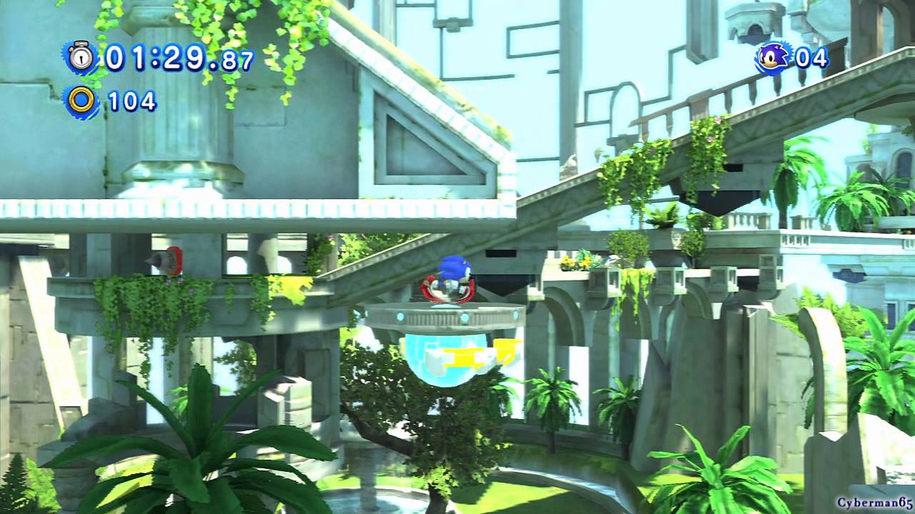 Sonic Generations PS3 - [Part 3 ~ Sky Sanctuary Zone ~ Act 01 / 02]