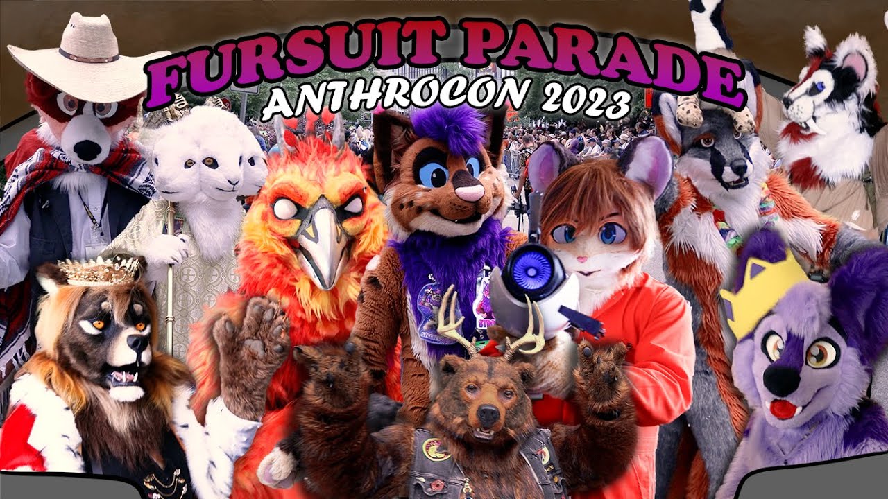 Fursuit Parade - Anthrocon 2023