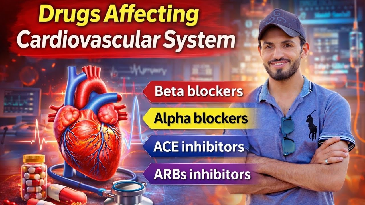 Drugs Affecting Cardiovascular System | Classification, Mechanism & Examples (Nursing & BSN)