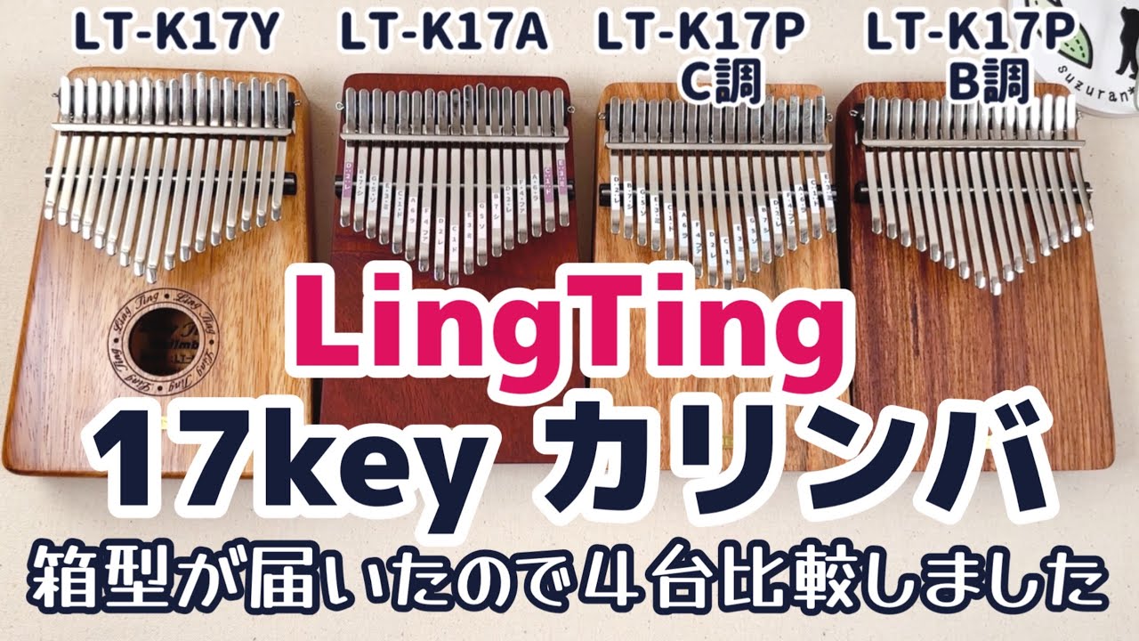 LingTing LT-K17Y箱型レビューをしていたはずが、ソリッド大好きをアピールしまくるレビュー動画となりました 【kalimba Review】