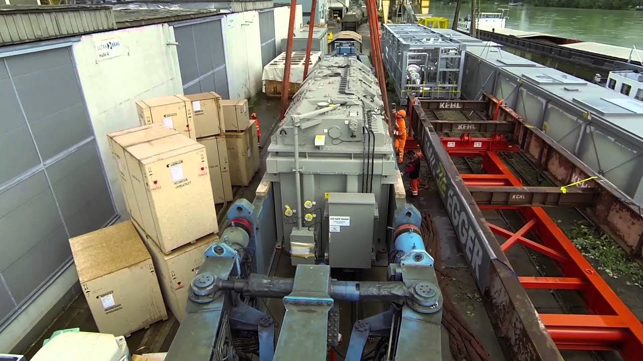 Superlative transportation of a transformer