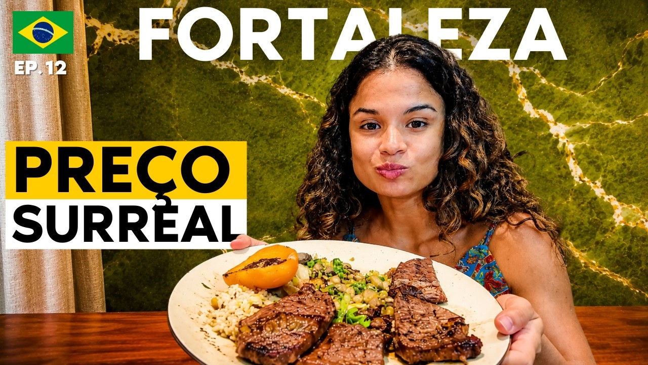 FORTALEZA &Eacute; CARO? (O valor real de caf&eacute;s e jantares na cidade) | [EP 12]