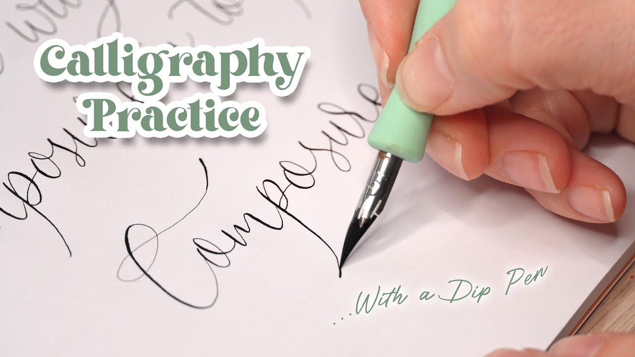 Calming Calligraphy Practice | How to Develop Composure