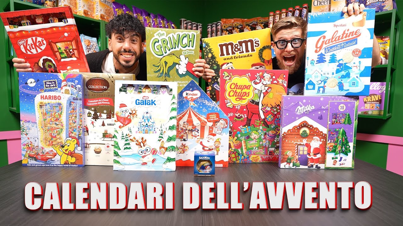PROVIAMO TUTTI I CALENDARI DELL&rsquo;AVVENTO ESISTENTI - NON CI CREDO ALCUNI SONO DAVVERO INCREDIBILI!