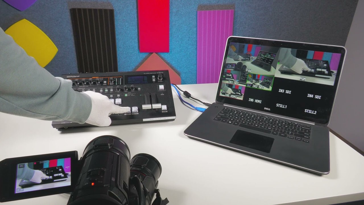 Roland V60-HD Prezentacja Produktu | Rent Vklaps Live