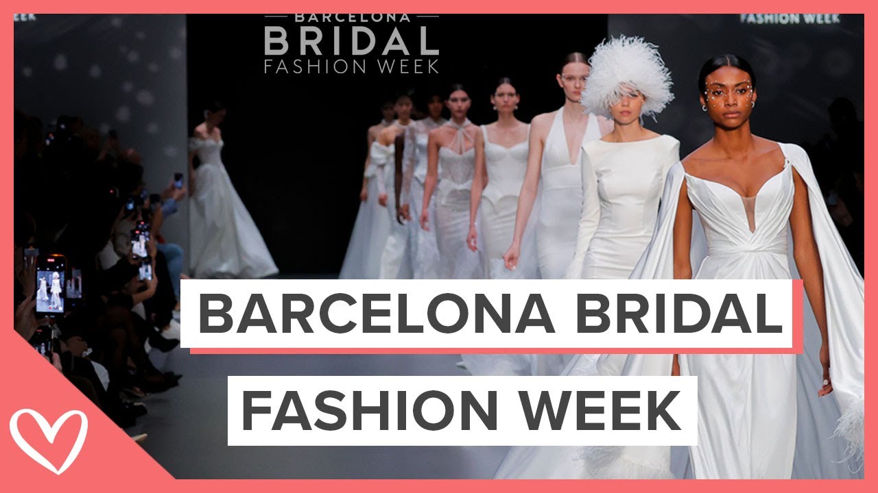 Barcelona Bridal Fashion Week 2024 : Qu'avons-nous découvert ? 👀❤️