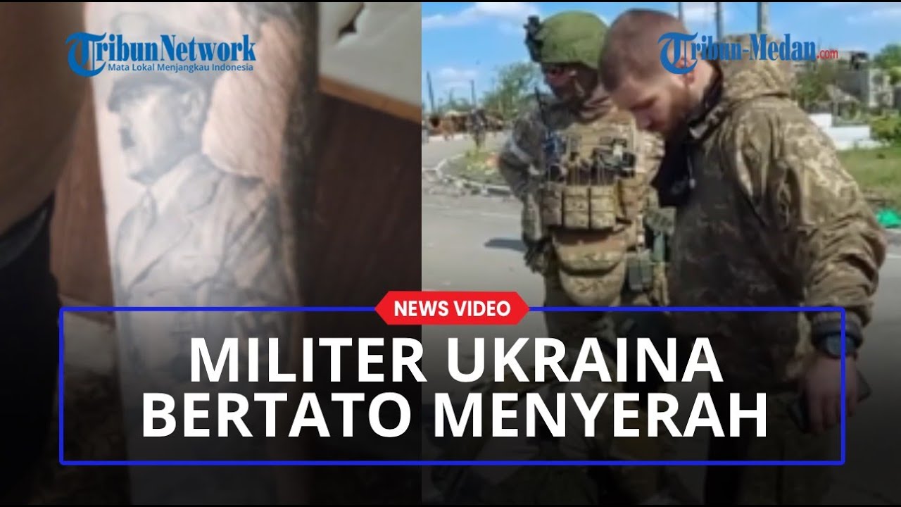 DETIK-DETIK Militer Ukraina Bertato Menyerah dan Berikan Semua Senjata di Azovstal