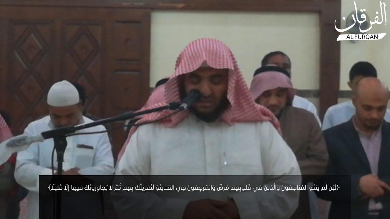 عشائية مرئية تفوق الوصف للشيخ عبد البديع غيلان من اوآخر سورة الاحزاب