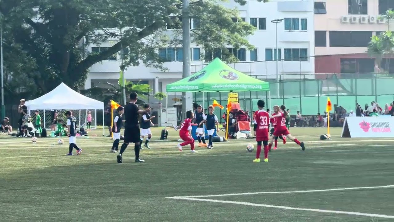 JNDC Girls VS French Football Academy SG. Match No.7 SYL 2025 U9. 9 Feb 2025. 2nd Half. Win 6-0.