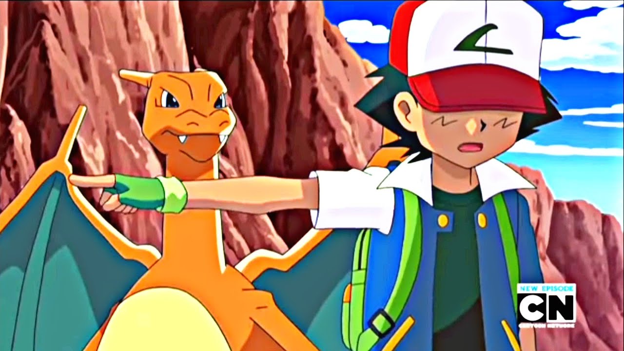 Ash's release his Charizard for training in Charicific valley | pokemon season 16 episode 19