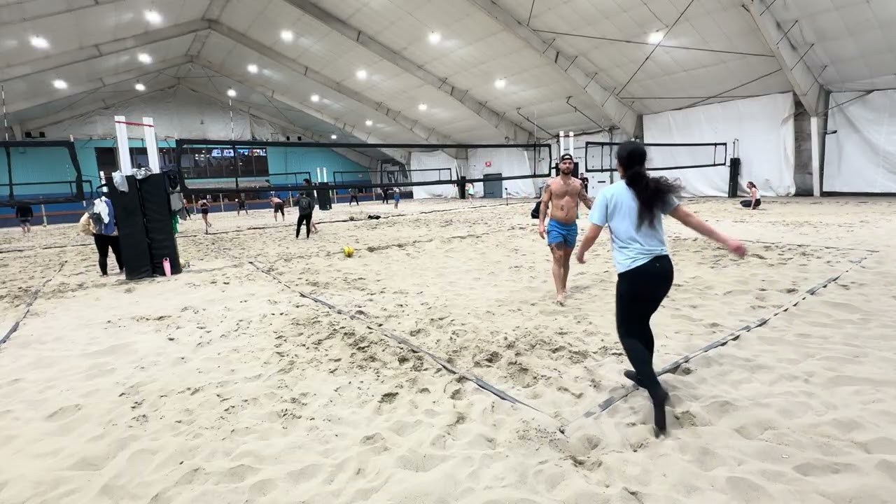 Beach doubles AA league 2/16 - Set 2