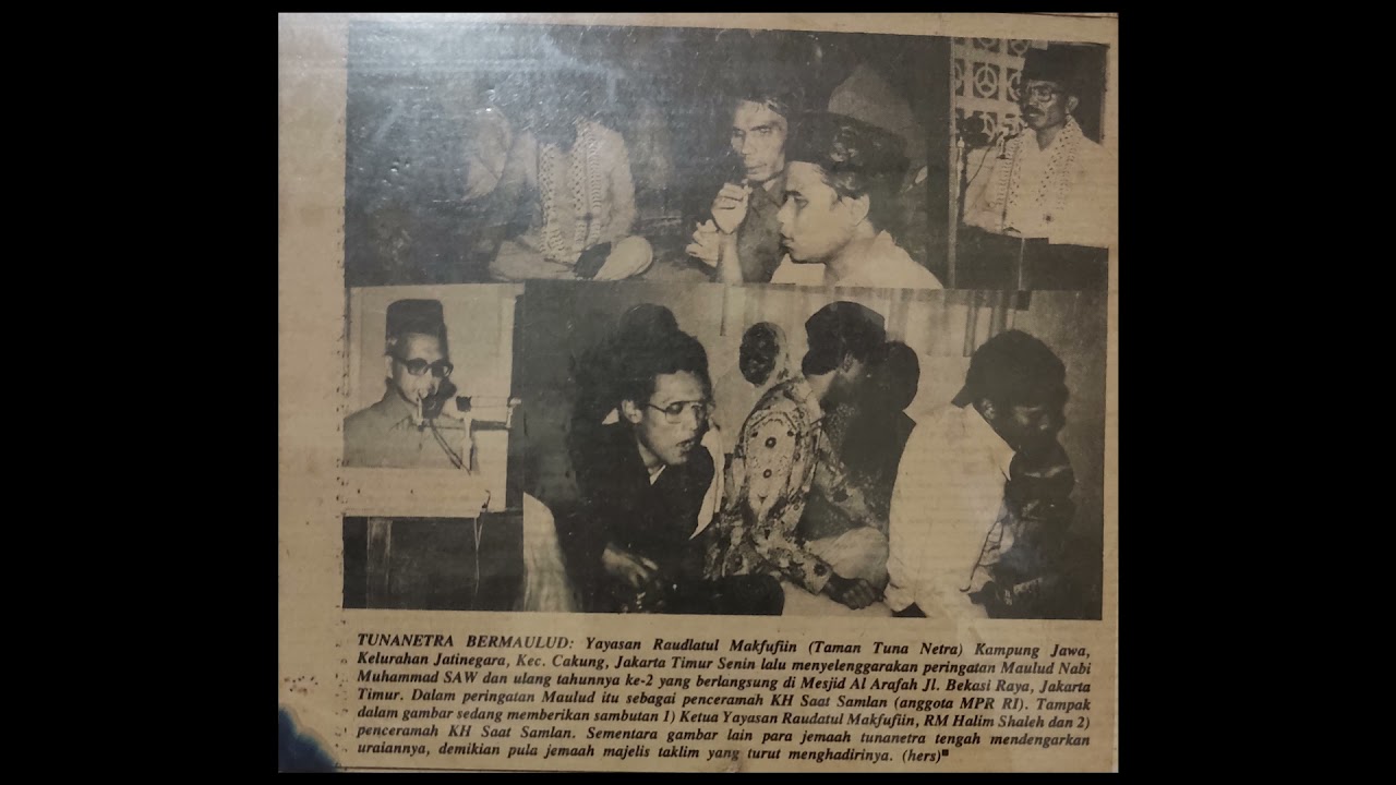 38 Tahun Napak Tilas Makfufin | Peresmian Gedung Baru Sekolah dan Pesantren Tunanetra Yarfin