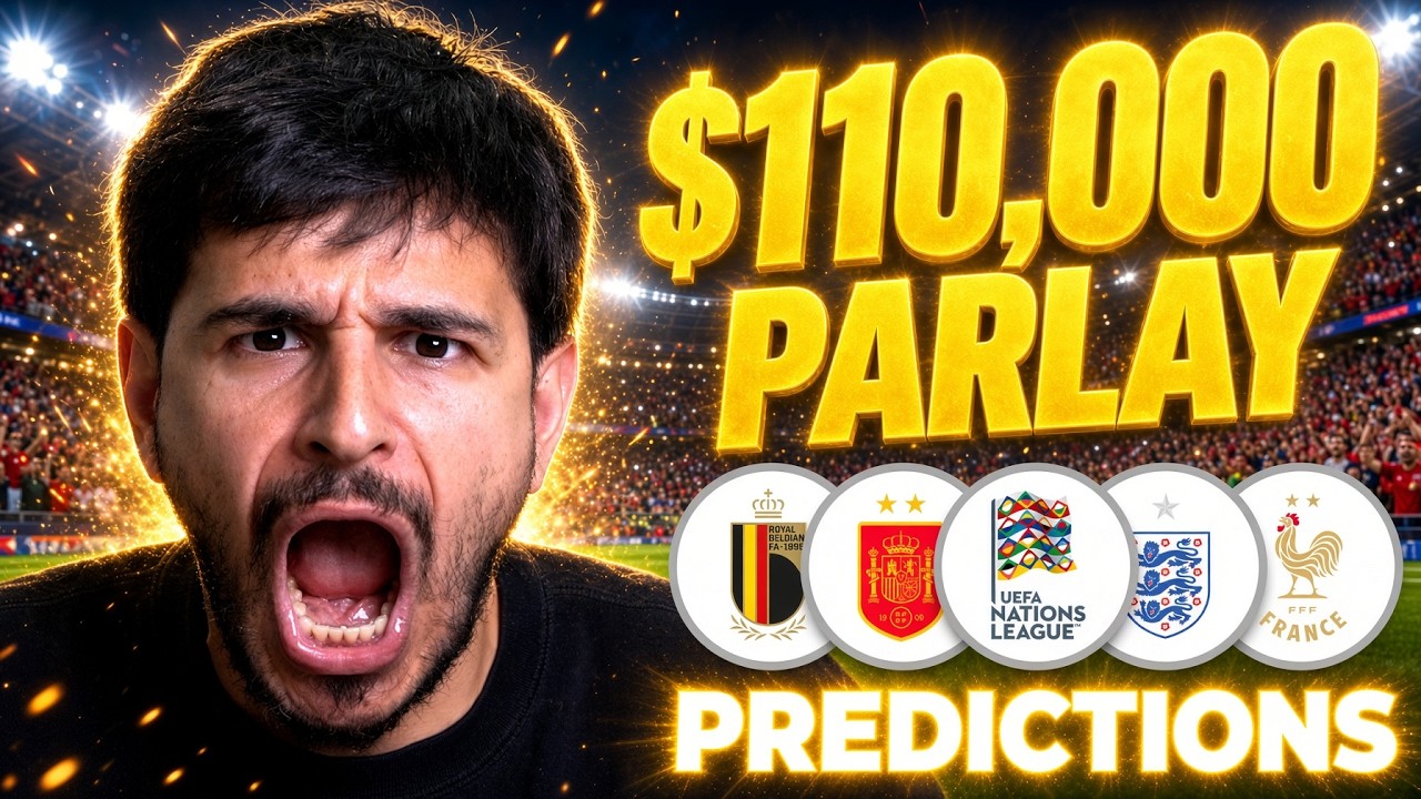 $110,000 Bet on This Week's Nations League Matchups | Best Bets, Tips & Soccer Predictions