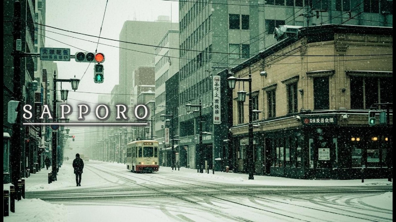 Falling Snow & Quiet Lines — Sapporo Chill Lofi